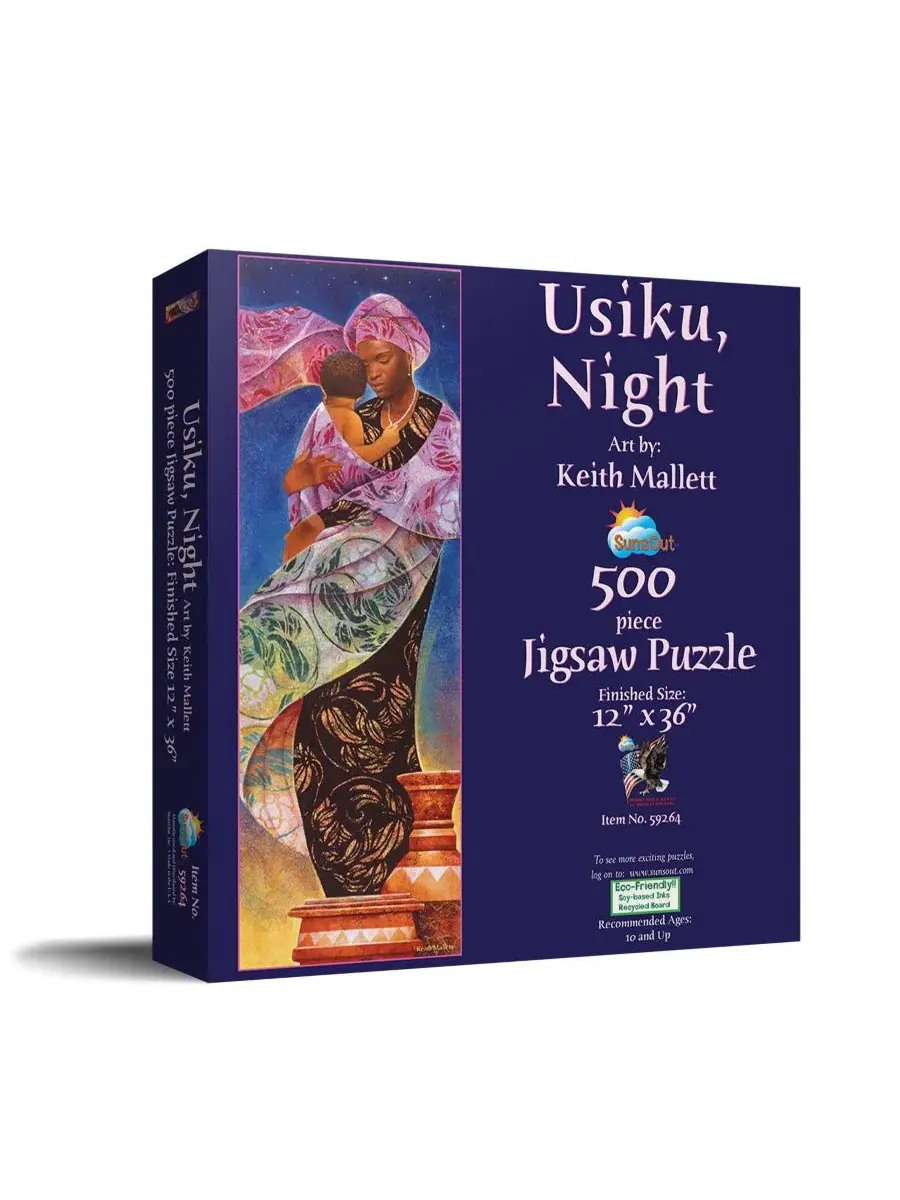 Пазл Usiku Night из 500 деталей для взрослых, ко Дню матери Sunsout