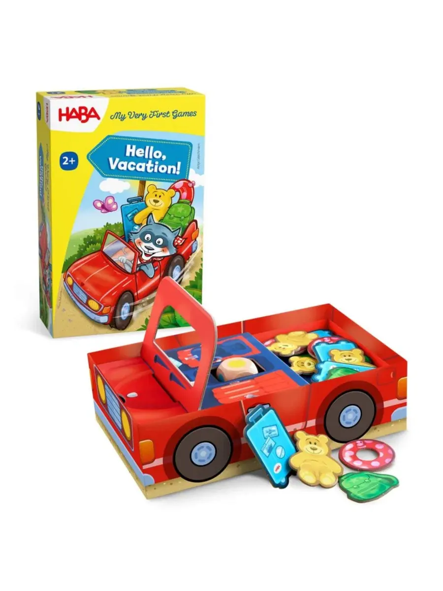 Настольная игра для малышей Hello Vacation Haba