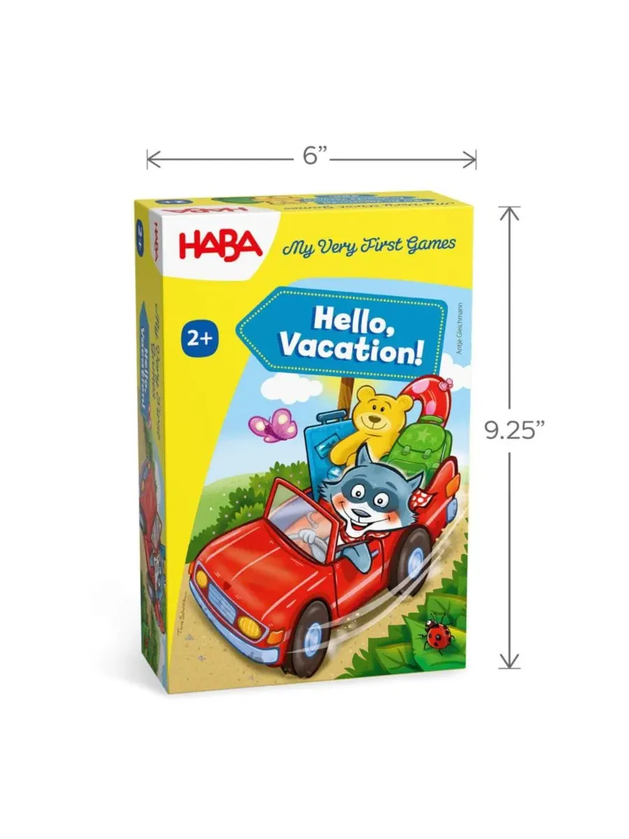 Настольная игра для малышей Hello Vacation Haba — изображение 7 из 7, красный