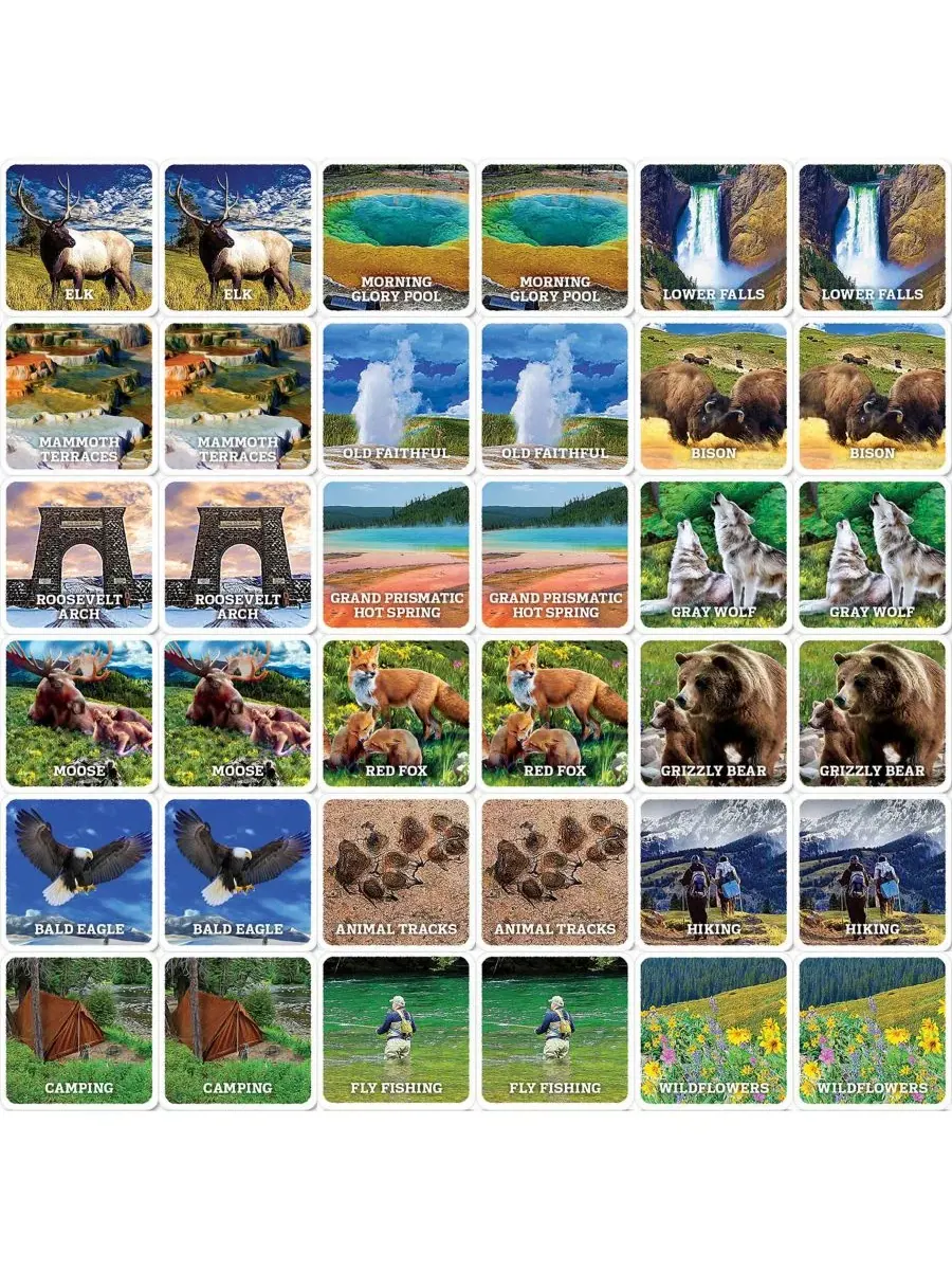 Игра на сопоставление карточек MasterPieces Puzzles — изображение 2 из 3, нет цвета