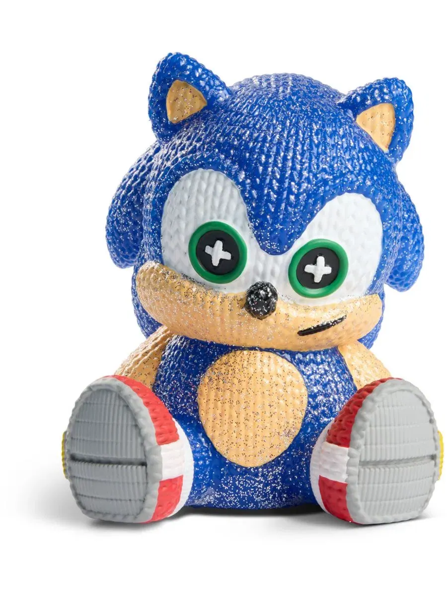 Коллекционная виниловая фигурка Sonic Glitter Limited Edition Handmade By Robots, 14 см