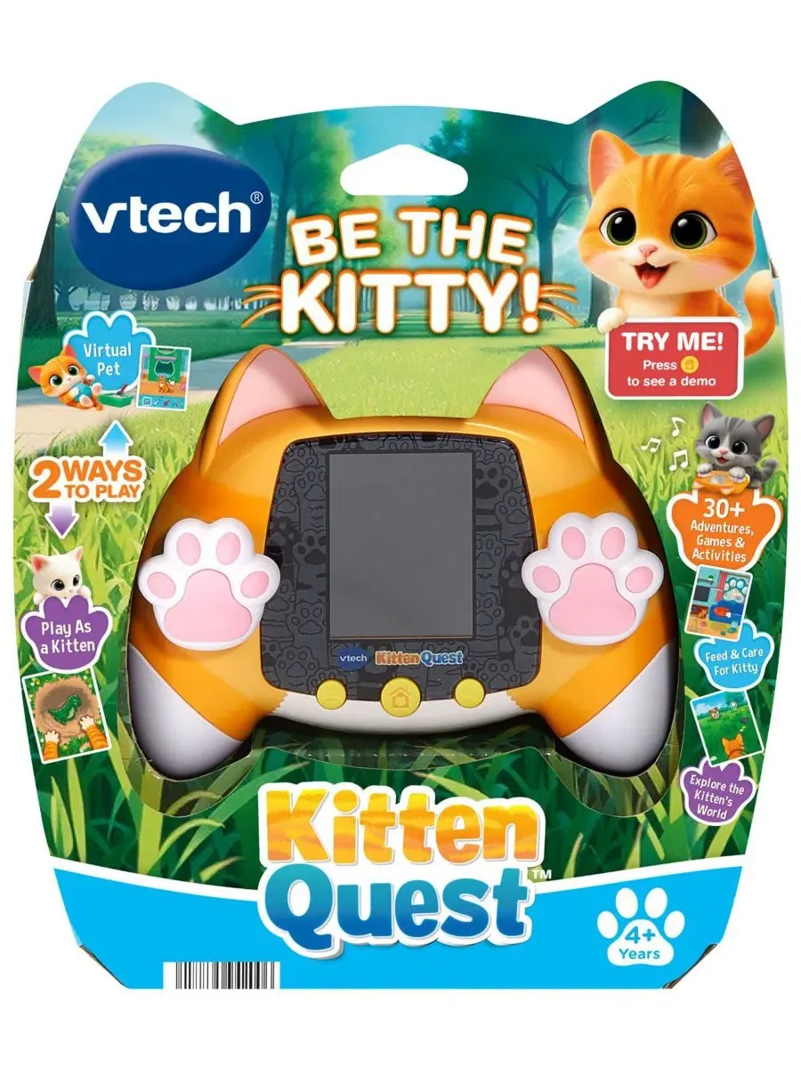 Интерактивный виртуальный питомец-котенок Kitten Quest Interactive Virtual Pet VTech — изображение 6 из 6, нет цвета