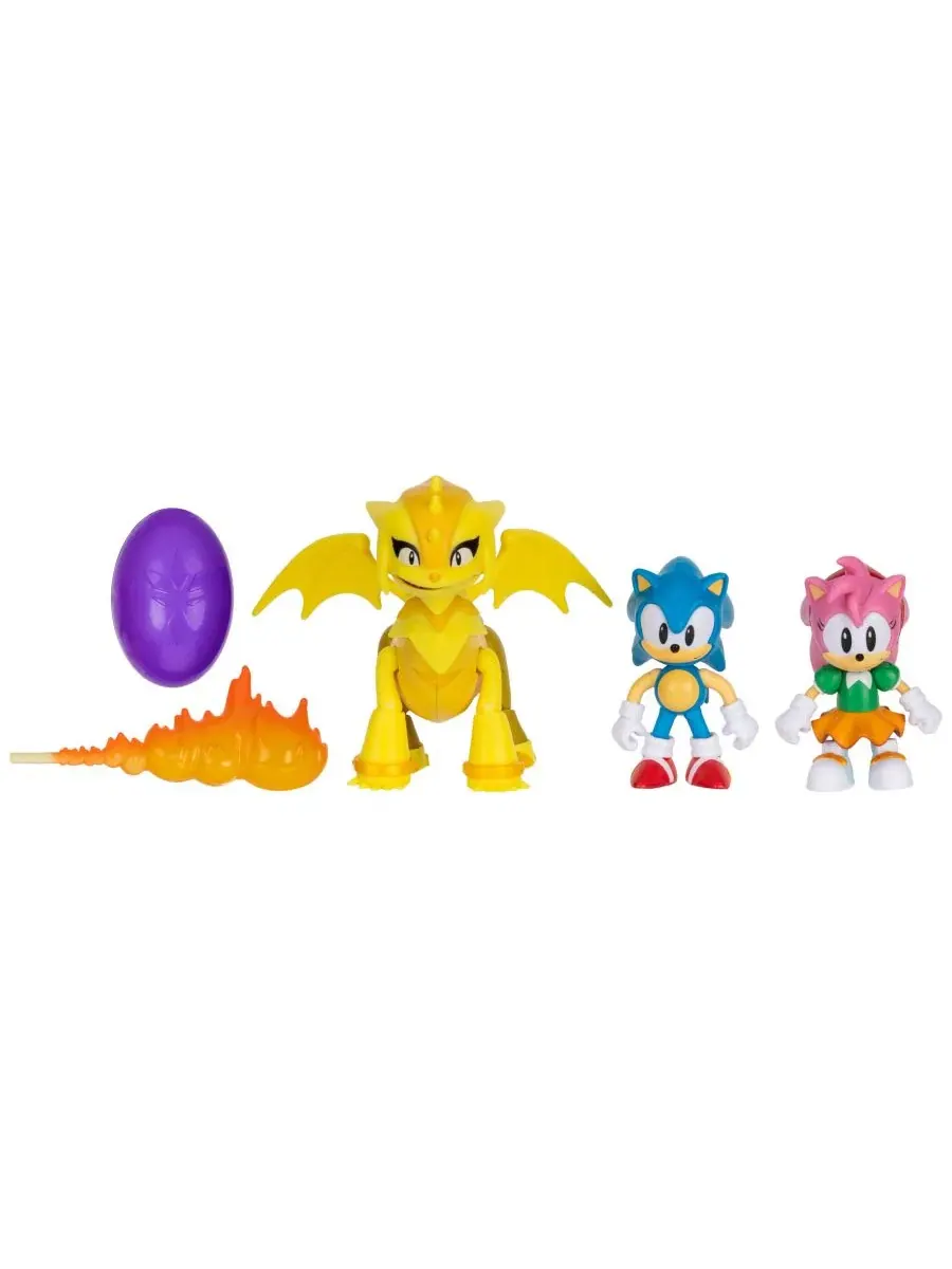 Набор фигурок-диорама New Friends Unite, 5 предметов Sonic — мульти