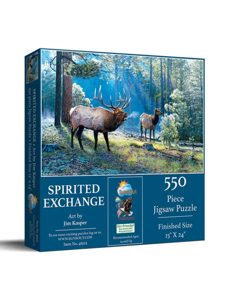 Пазл Spirited Exchange из 550 деталей для взрослых Sunsout