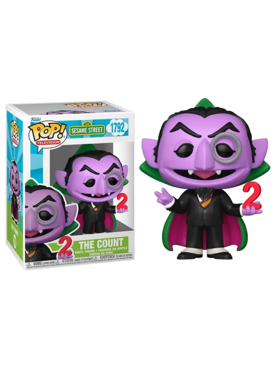 Виниловая фигурка The Count Sesame Street Funko, 9,5 см