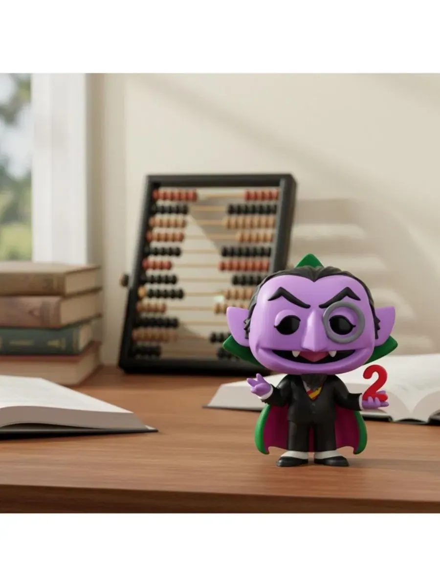 Виниловая фигурка The Count Sesame Street Funko, 9,5 см — изображение 3 из 8, нет цвета