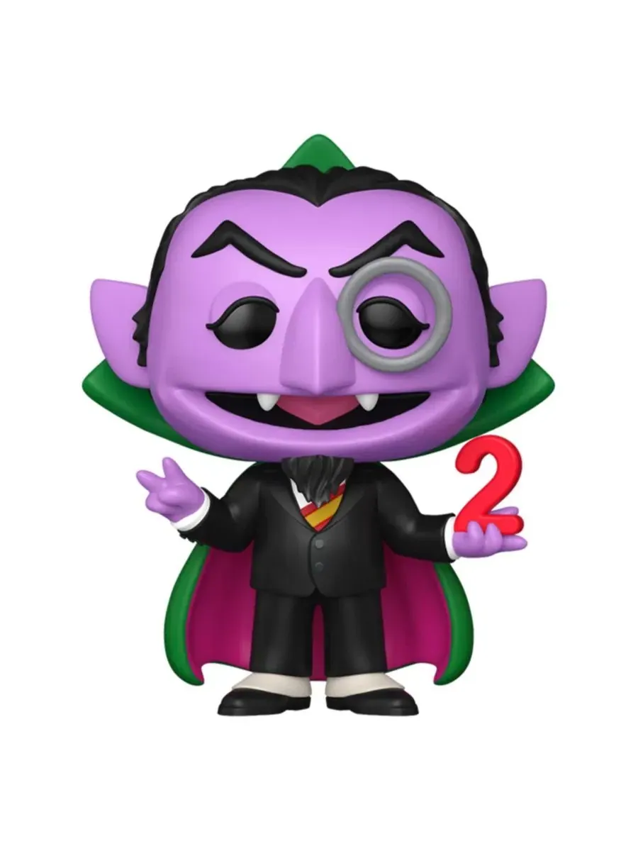 Виниловая фигурка The Count Sesame Street Funko, 9,5 см — изображение 4 из 8, нет цвета