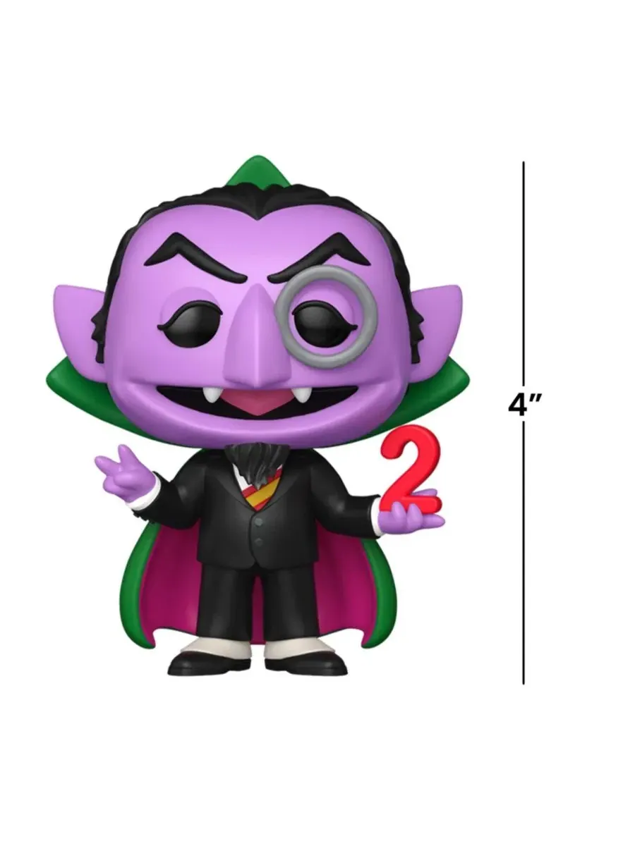 Виниловая фигурка The Count Sesame Street Funko, 9,5 см — изображение 6 из 8, нет цвета