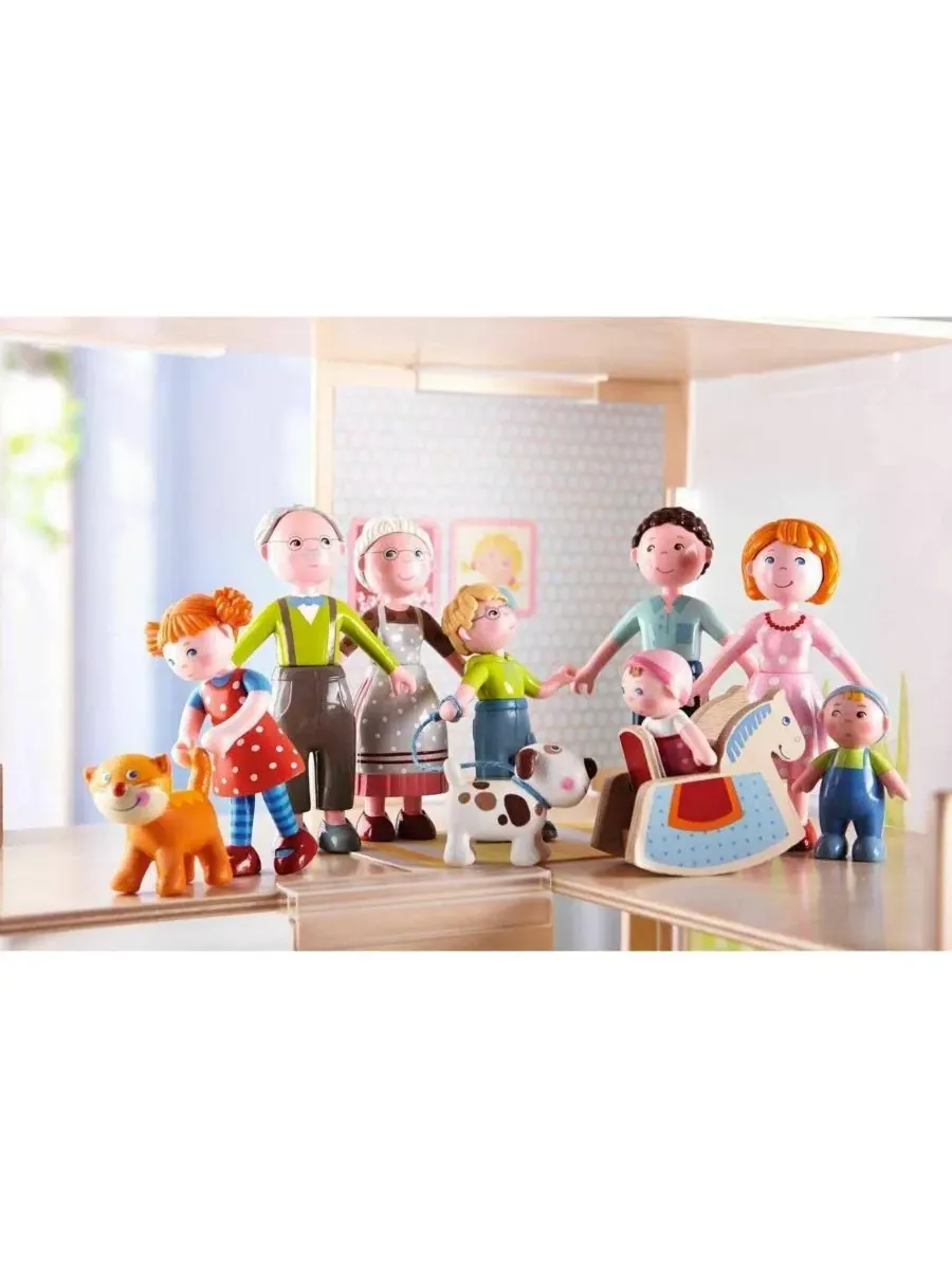 Кукла-игрушка Little Friends Mom Katrin - 11 см (11,7 см) для кукольного домика Haba — изображение 8 из 8, нет цвета