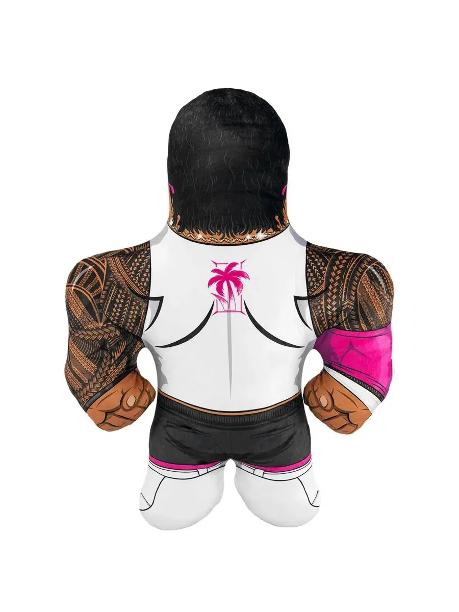 Мягкая плюшевая игрушка WWE Jey Uso Bleacher Buddy высотой 61 см Bleacher Creatures — изображение 6 из 6, нет цвета