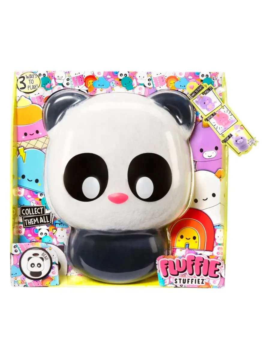 Большая плюшевая панда Fluffie Stuffiez — изображение 9 из 9, мульти