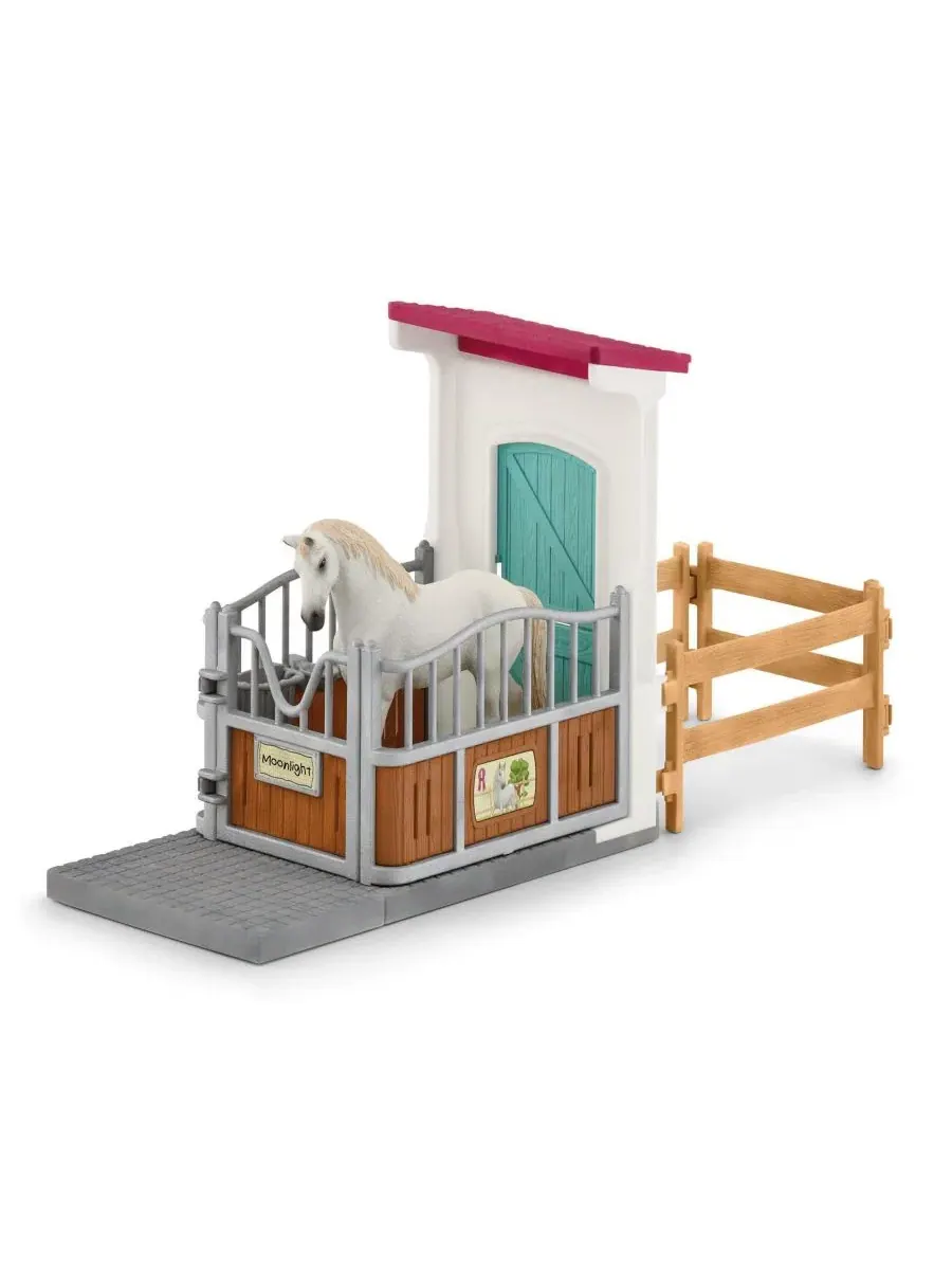 Игровой набор конюшня для лошади Horse Club Horse Stall Extension Schleich — изображение 4 из 7, мульти