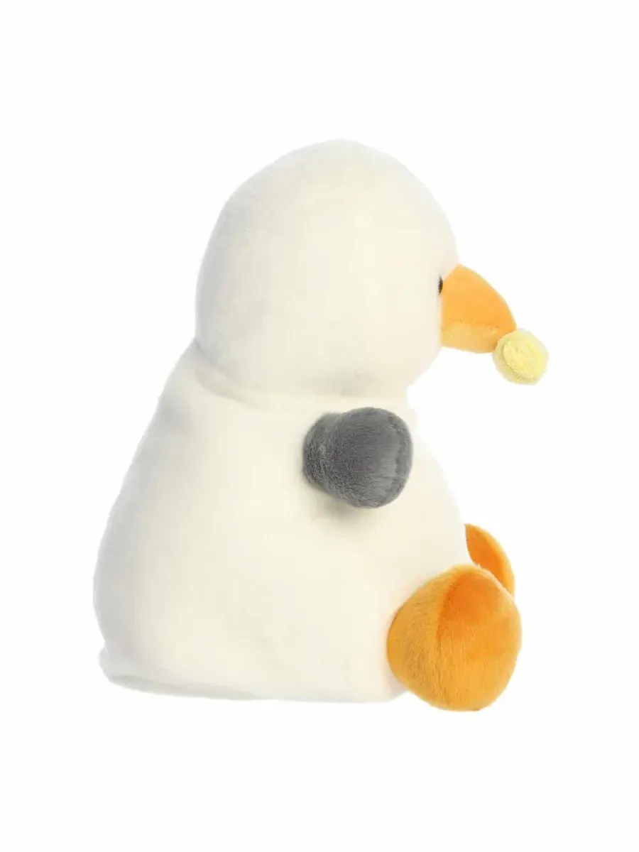 Мягкая игрушка Buoy Seagull with Fry, 30 см Aurora — изображение 5 из 5, белый