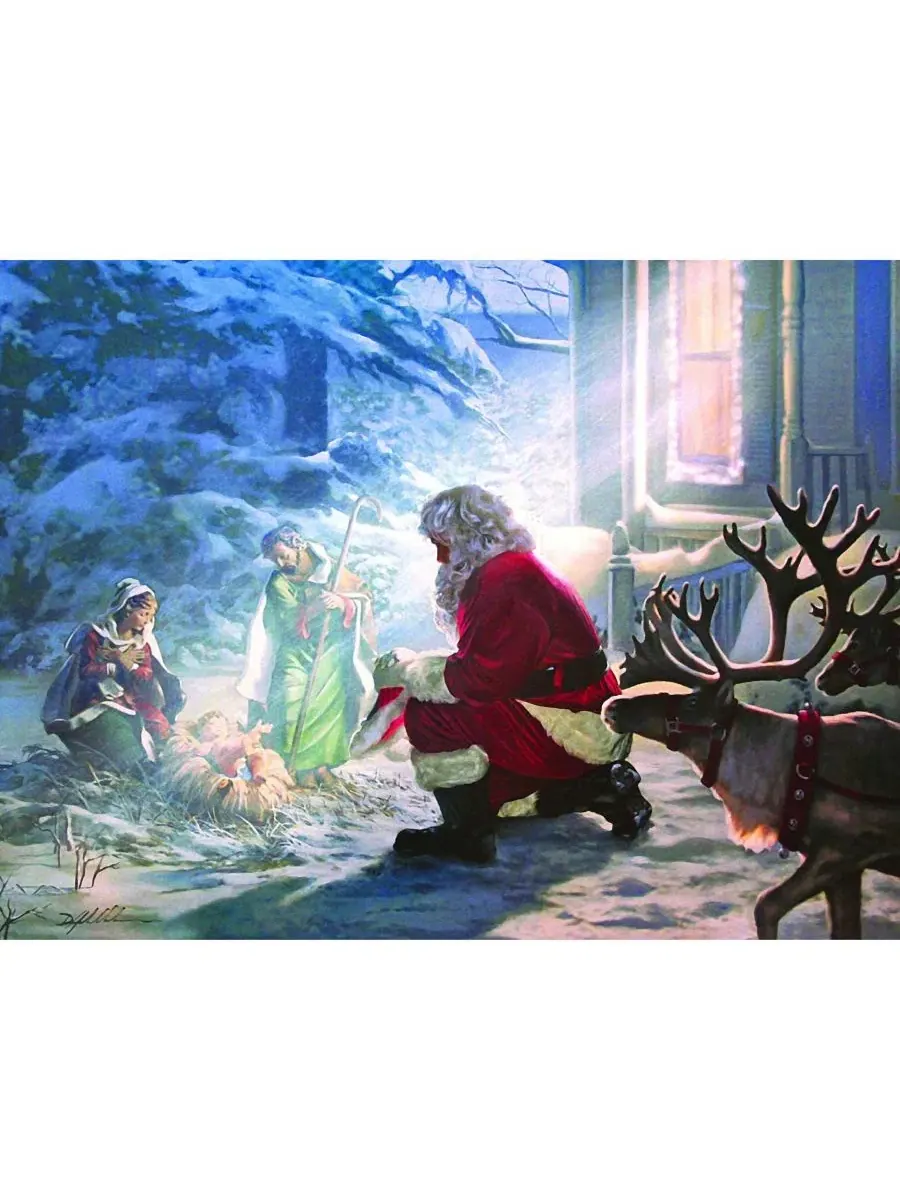 Пазл 500 элементов Homage SunsOut, Christmas — изображение 3 из 6, нет цвета