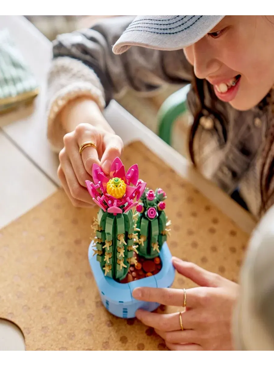Конструктор «Цветущий кактус» Botanicals, 482 детали Lego — изображение 6 из 6, нет цвета