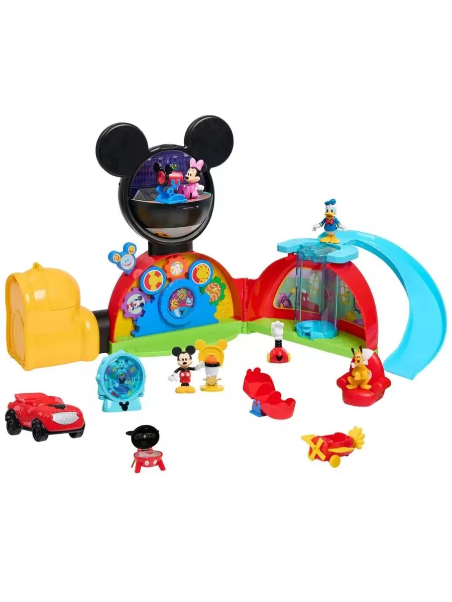 Роскошный игровой набор с куклами "Клубный домик" Mickey Mouse