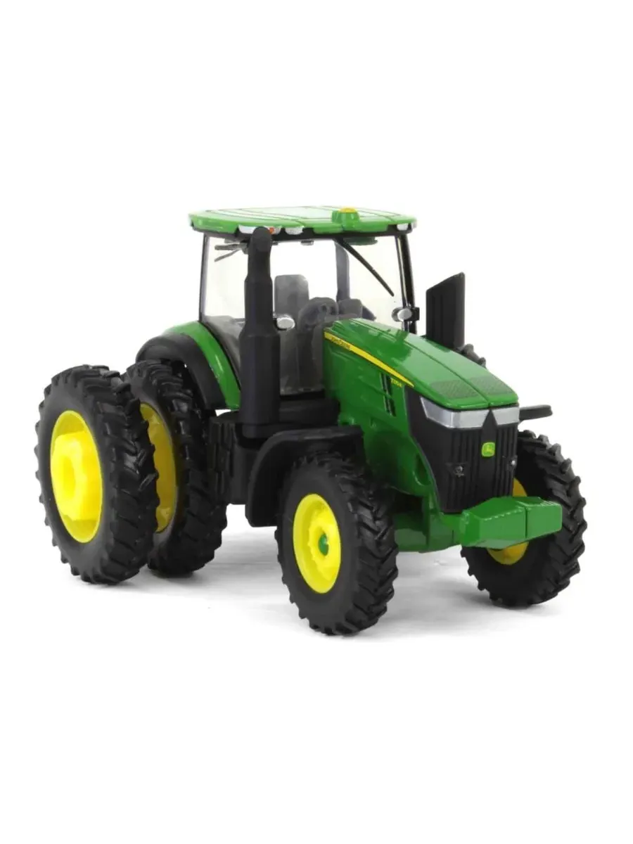 Трактор John Deere в масштабе 1/64 с задними сдвоенными колесами Ertl — изображение 2 из 3, нет цвета
