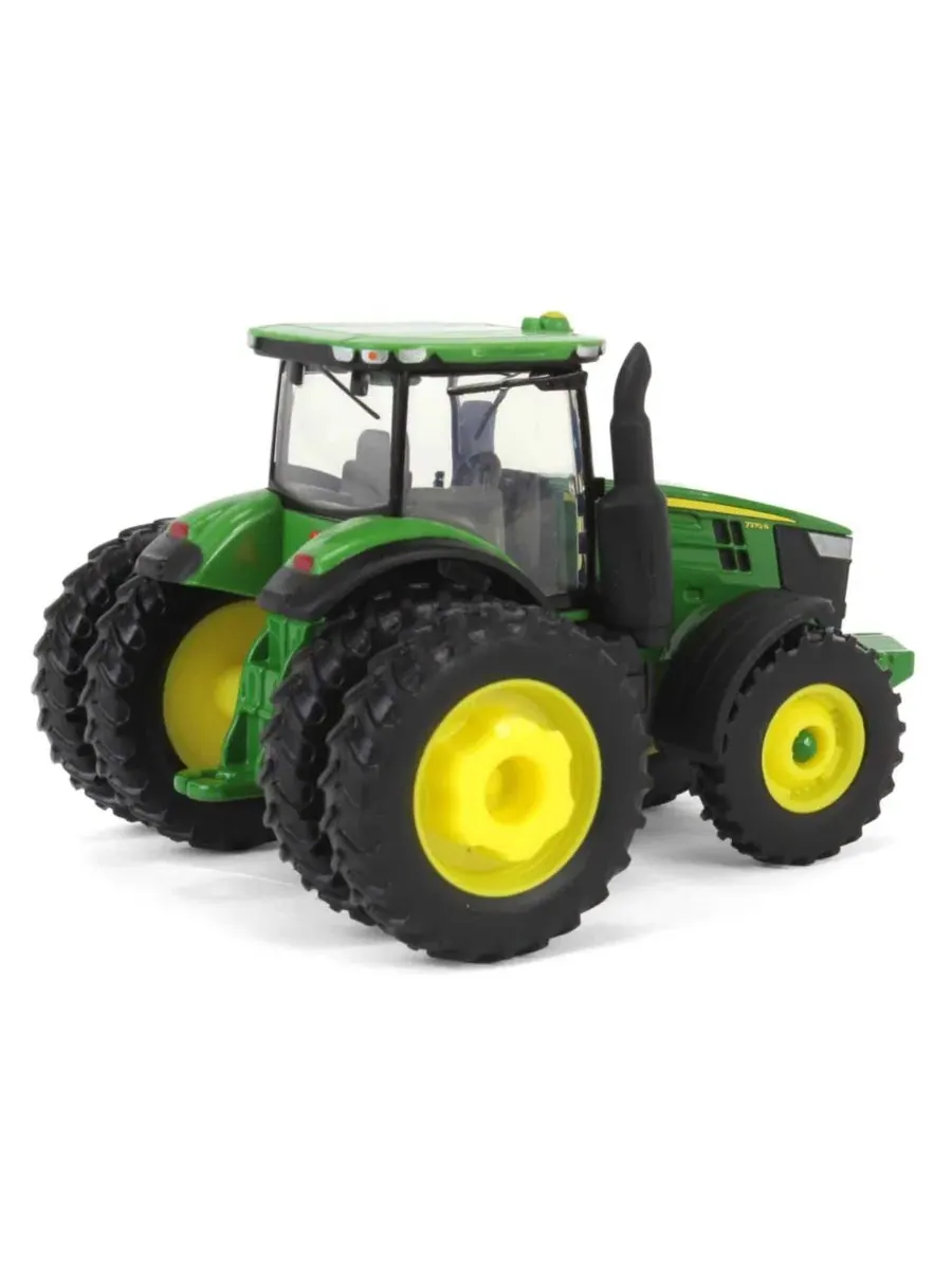 Трактор John Deere в масштабе 1/64 с задними сдвоенными колесами Ertl — изображение 3 из 3, нет цвета
