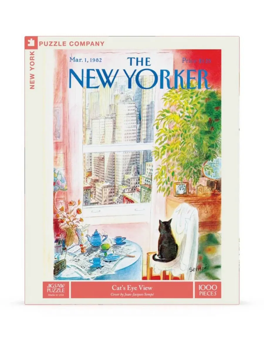 Пазл 1000 элементов Cat's Eye View New York Puzzle Company