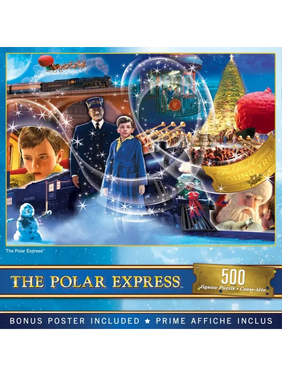 Пазл 500 деталей The Polar Express MasterPieces Puzzles