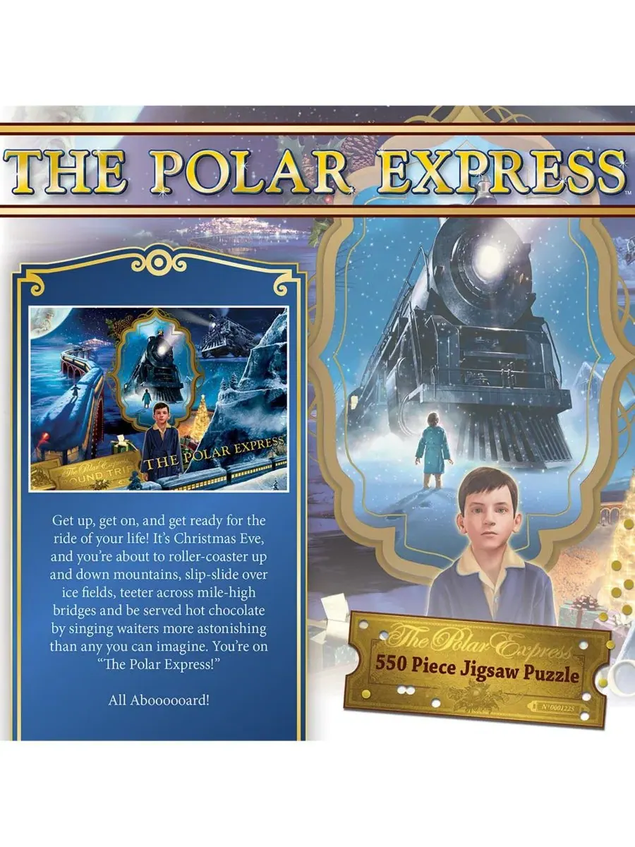 Пазл 500 деталей The Polar Express MasterPieces Puzzles — изображение 5 из 7, мульти