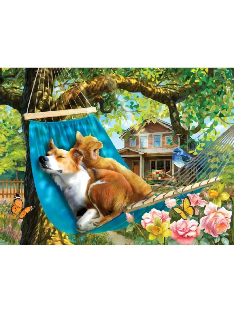 Пазл Siesta Time из 500 деталей для взрослых Sunsout — изображение 4 из 5, нет цвета