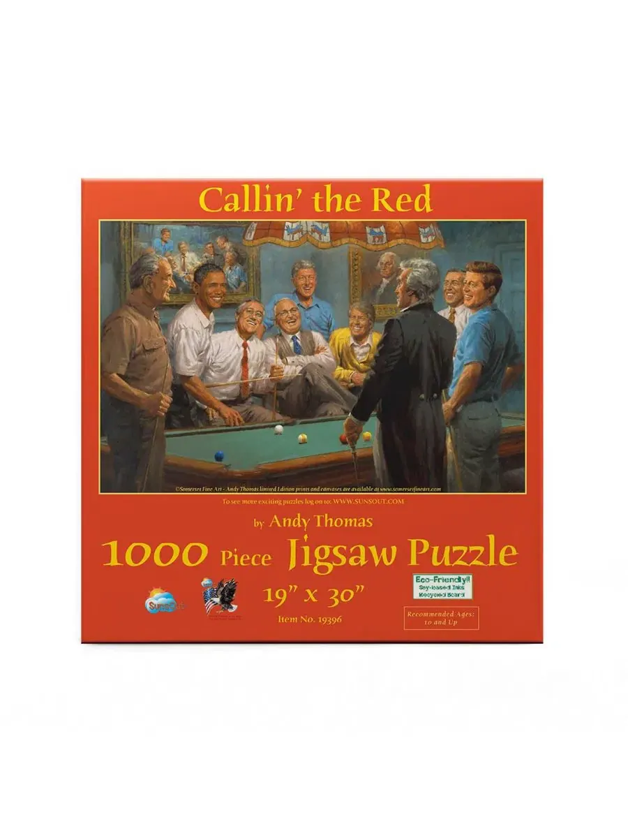 Пазл Callin' the Red из 1000 деталей для взрослых Sunsout — изображение 3 из 5, нет цвета