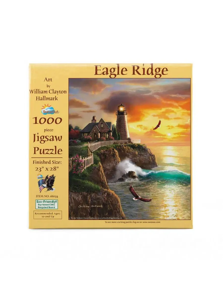 Пазл Eagle Ridge из 1000 деталей для взрослых Sunsout — изображение 2 из 5, нет цвета