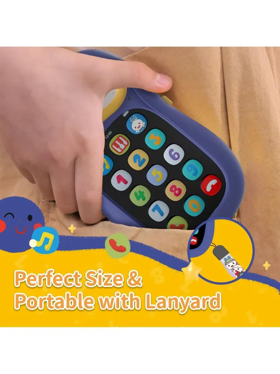 Интерактивная игрушка для ролевых игр My First Mobile Phone Alilo — изображение 4 из 7, нет цвета