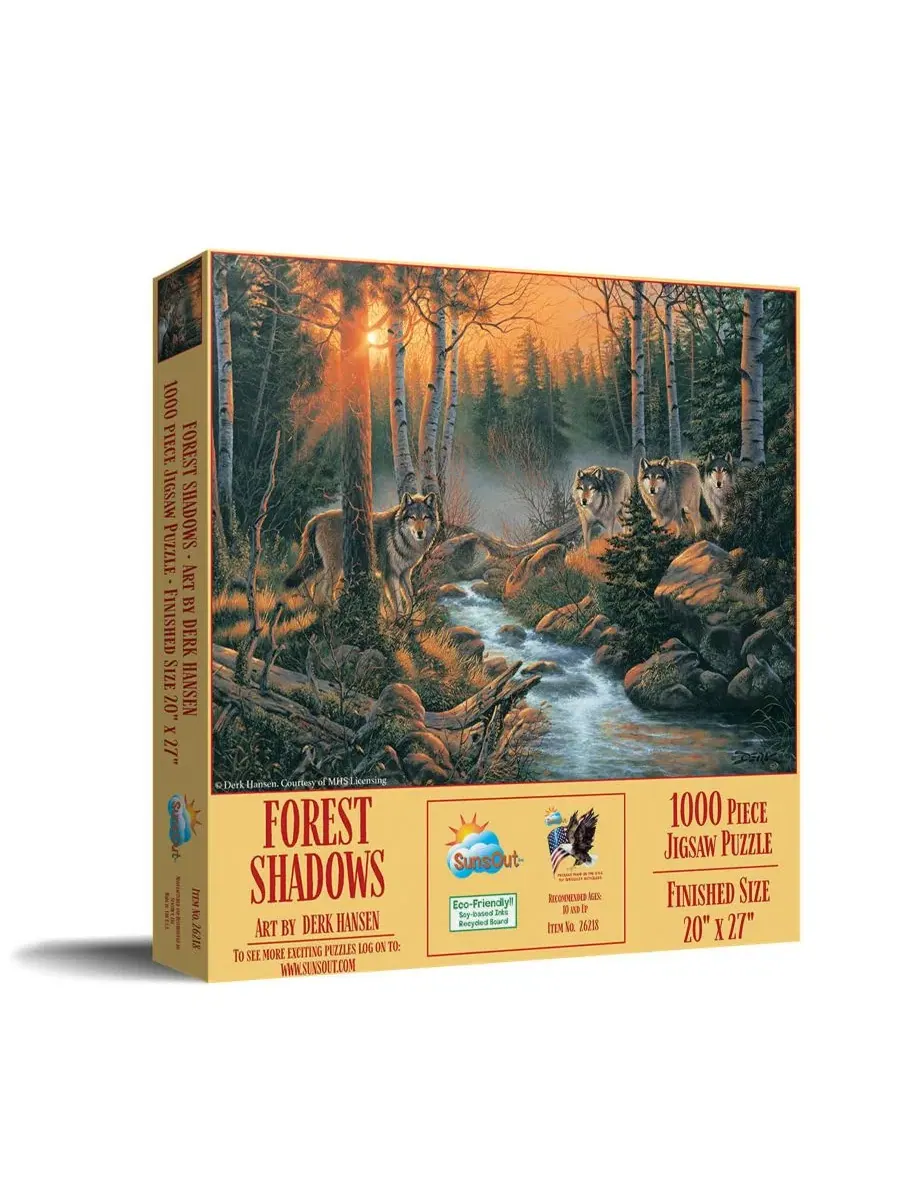 Пазл Forest Shadows 1000 элементов SunsOut
