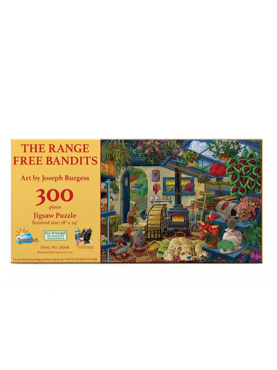 Пазл «Range Free Bandits» (300 деталей) для взрослых Sunsout — изображение 2 из 5, нет цвета