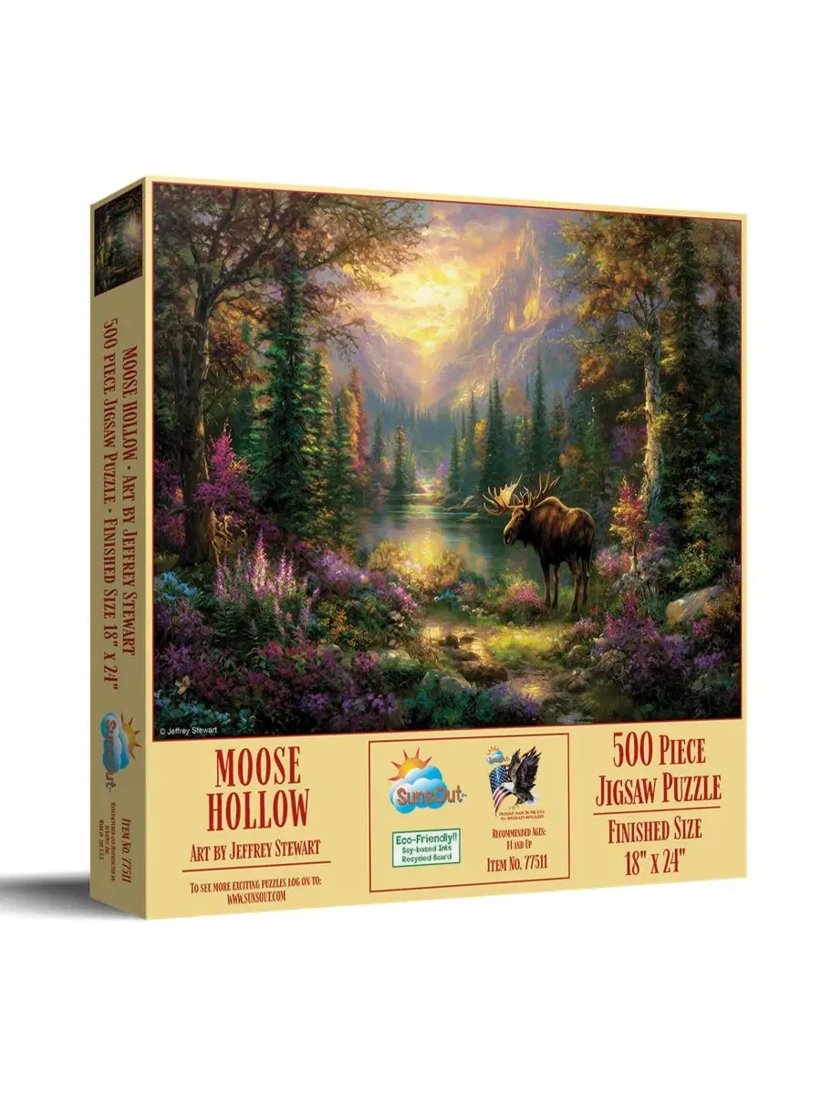 Пазл Moose Hollow из 500 деталей для взрослых Sunsout