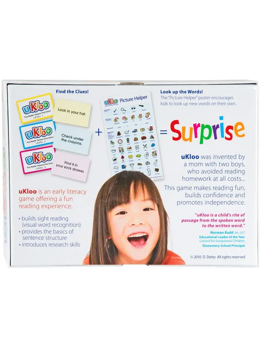 Игра-квест для начинающих читателей Ukloo Ukloo Kids Inc. — изображение 5 из 6, нет цвета