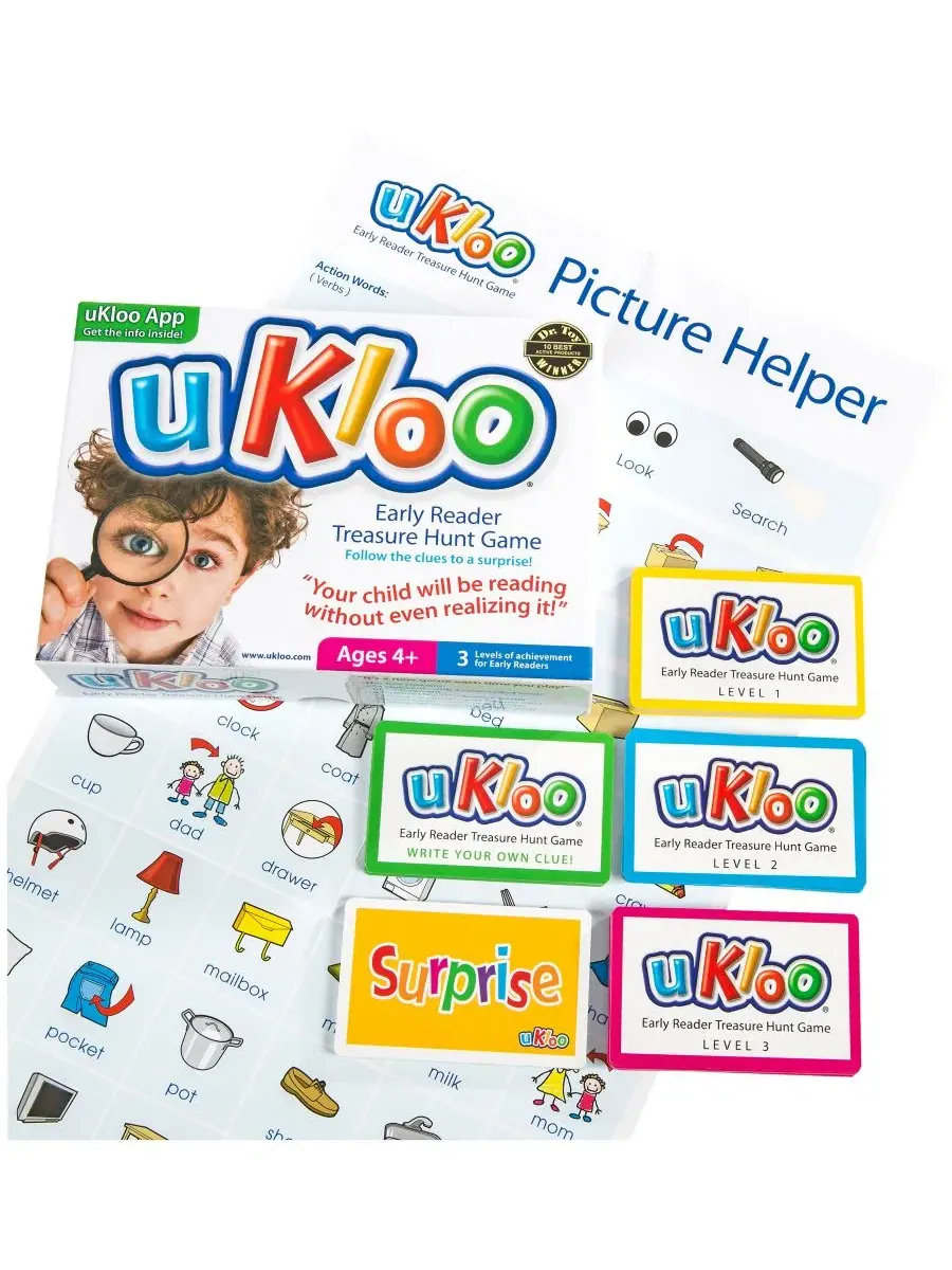 Игра-квест для начинающих читателей Ukloo Ukloo Kids Inc. — изображение 6 из 6, нет цвета
