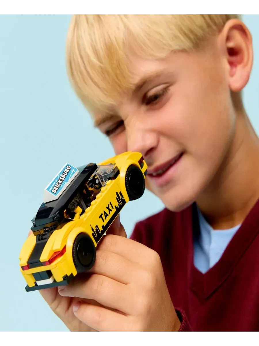 Конструктор «Городское желтое такси» 60487, 122 детали Lego — изображение 4 из 6, нет цвета
