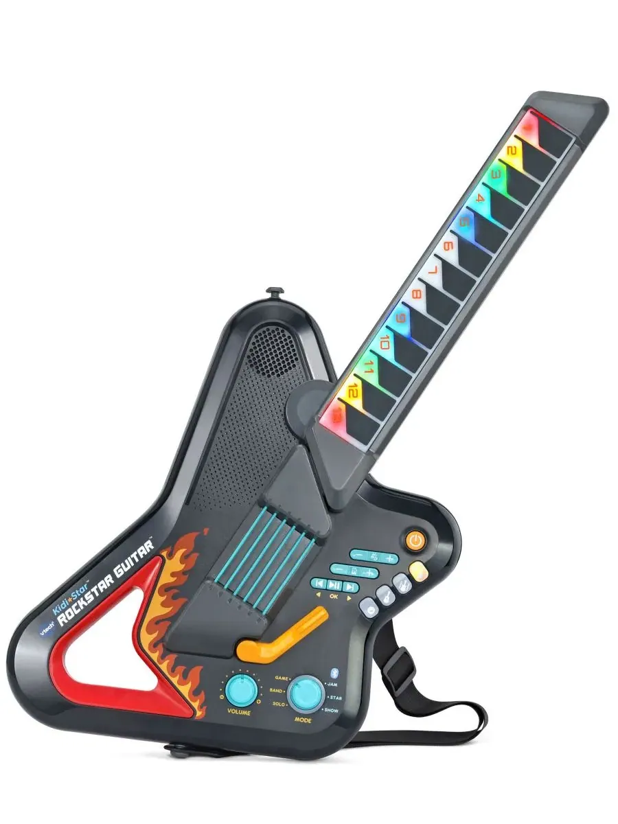 Интерактивная гитара VTech Kidi Star с подсветкой, Rockstar Guitar