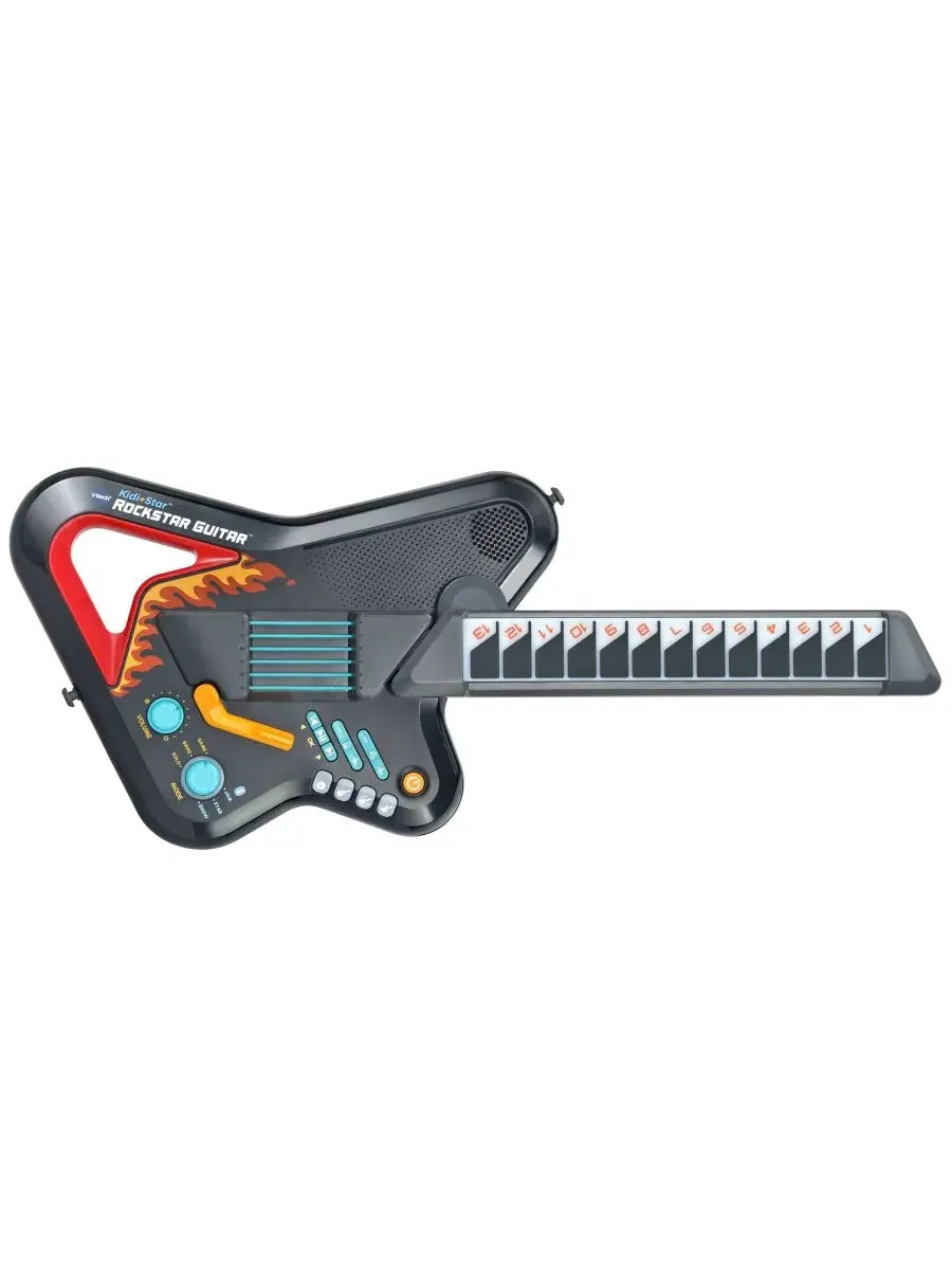 Интерактивная гитара VTech Kidi Star с подсветкой, Rockstar Guitar — изображение 4 из 5, нет цвета