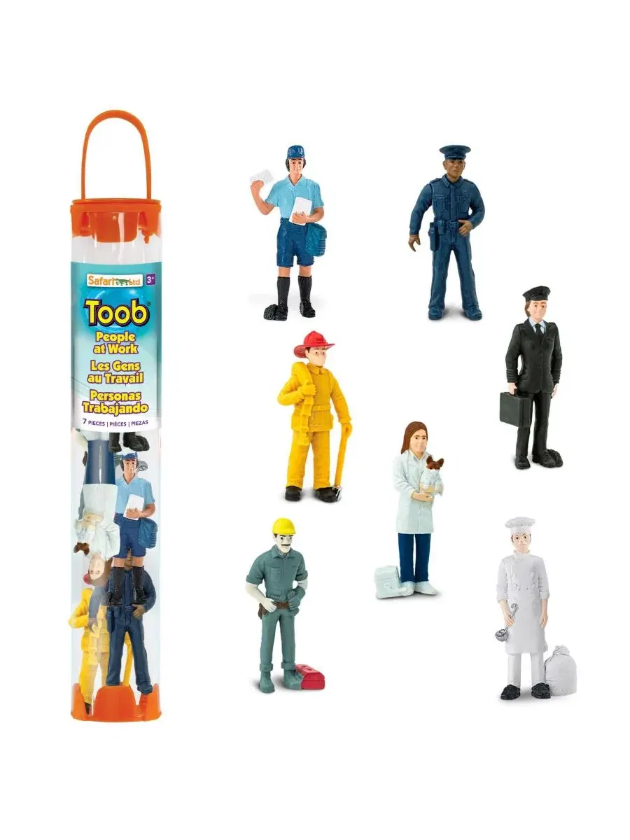 Набор фигурок People at Work Designer TOOB, Safari Ltd