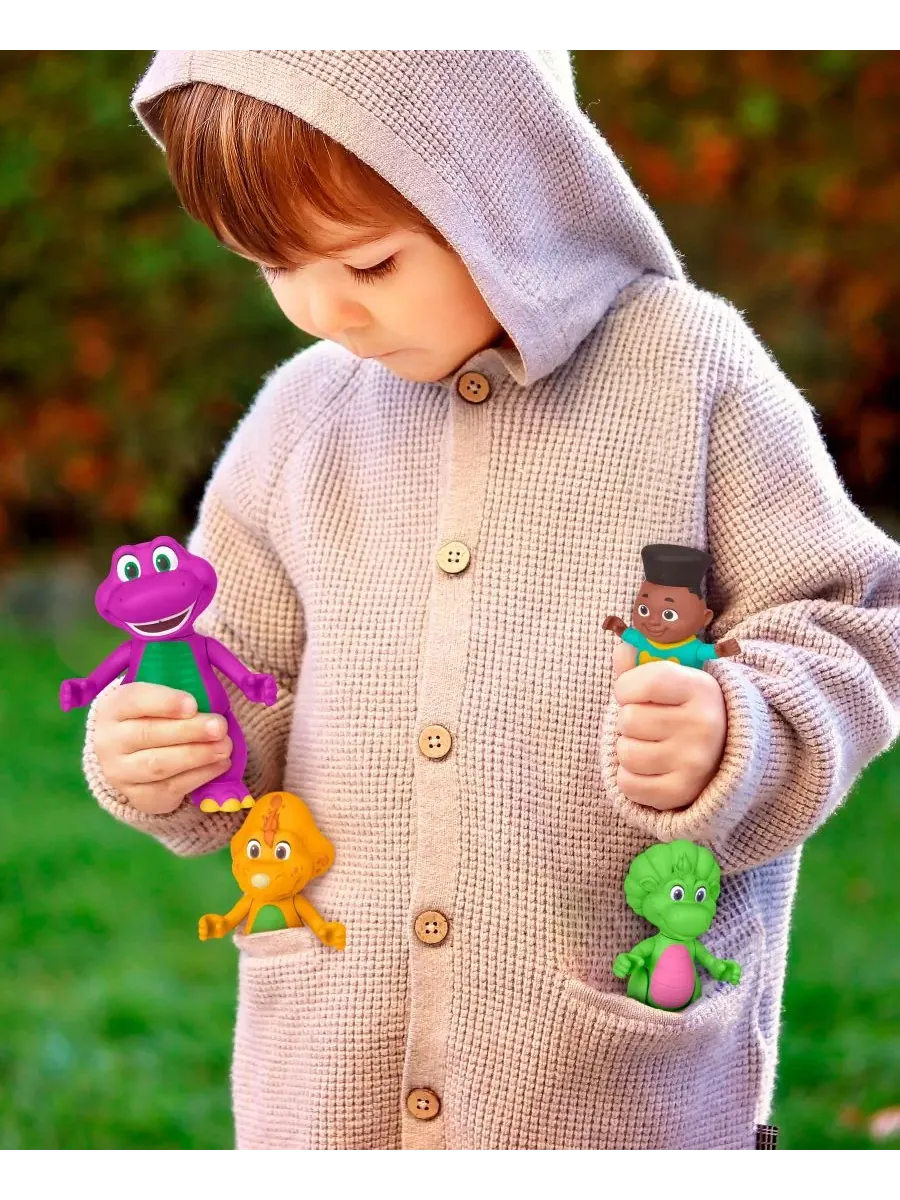 Игровой набор фигурок Hey Friends World Barney — изображение 4 из 6, мульти