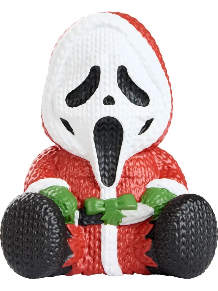 Коллекционная виниловая фигурка Ghost Face: The Gift Giver #330 (Metallic) Handmade By Robots, 11 см