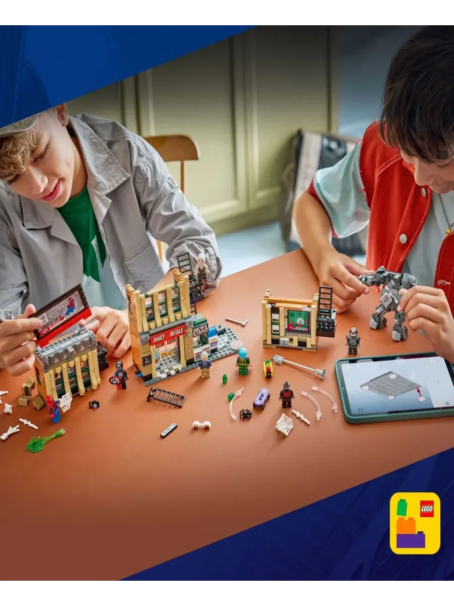 Конструктор Marvel Spider-Man vs. Mysterio: The Daily Bugle, 781 деталей LEGO — изображение 6 из 6, нет цвета