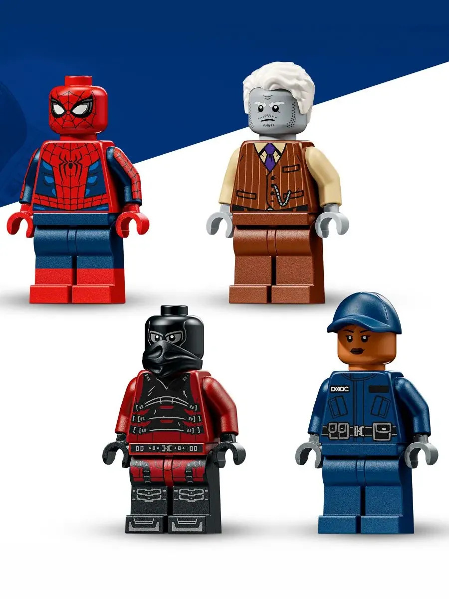 Конструктор LEGO Marvel Spider-Man Prison Transport Chase, 367 деталей, для детей от 8 лет — изображение 4 из 6, нет цвета