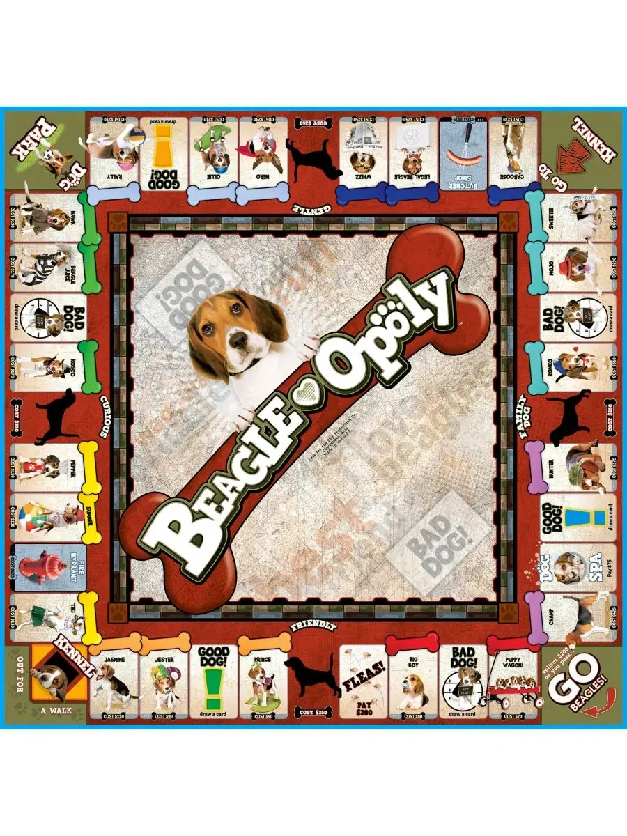 Настольная игра Beagle-opoly MasterPieces Puzzles — изображение 3 из 3, нет цвета