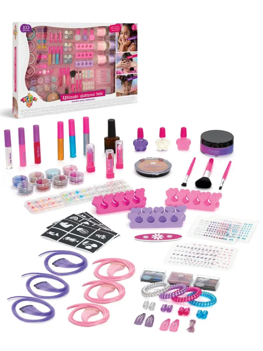 Набор для преображения на пижамную вечеринку "Ultimate Glamour Box" Geoffrey'S Toy Box