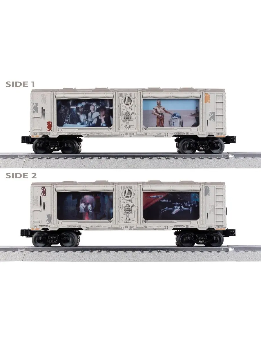 Железнодорожный набор Disney Star Wars Rebel RS-3 LionChief Freight Electric O Gauge с Bluetooth — изображение 12 из 18