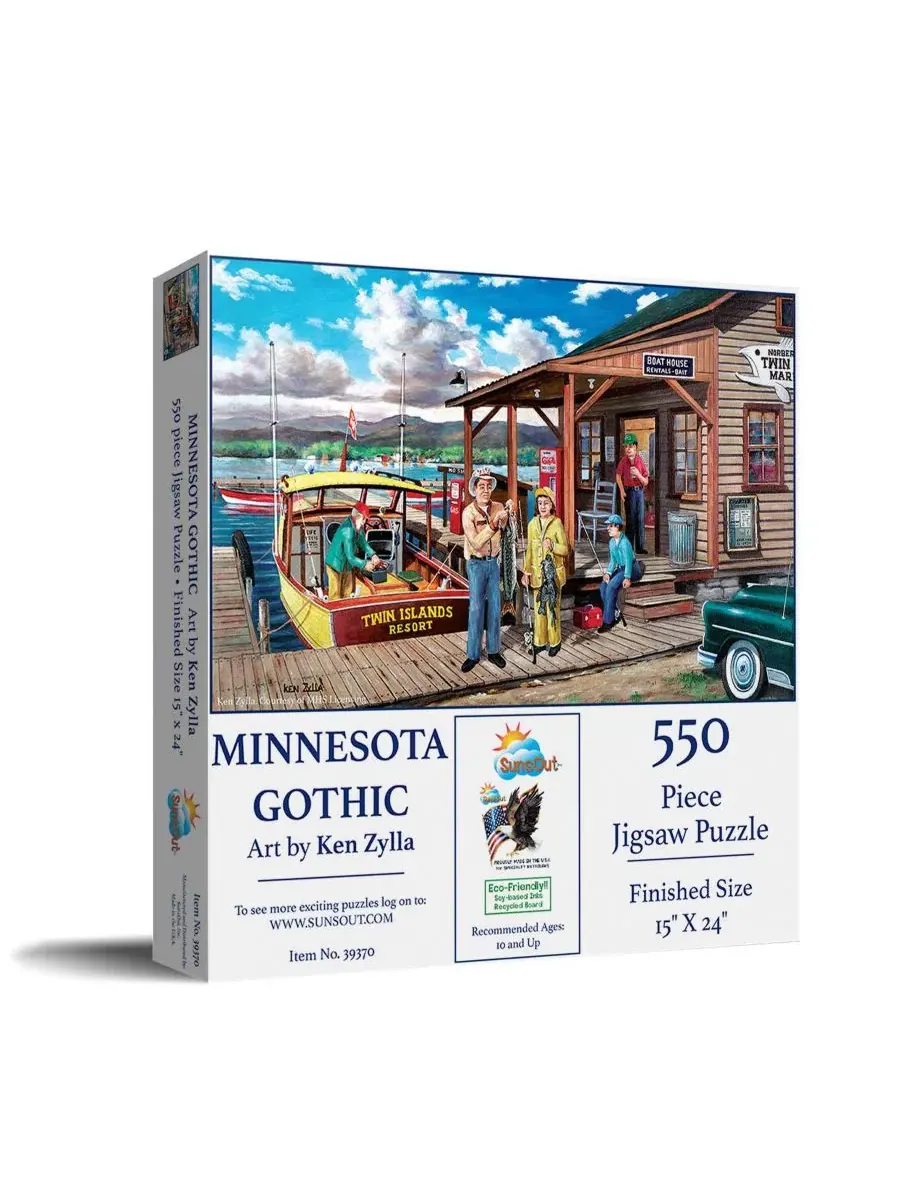 Пазл Minnesota Gothic из 550 деталей для взрослых Sunsout