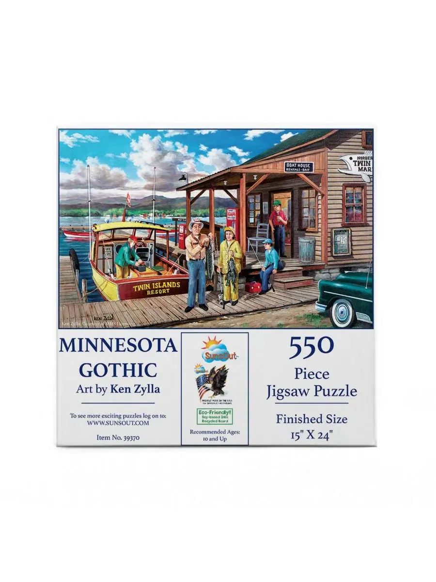 Пазл Minnesota Gothic из 550 деталей для взрослых Sunsout — изображение 2 из 5, нет цвета