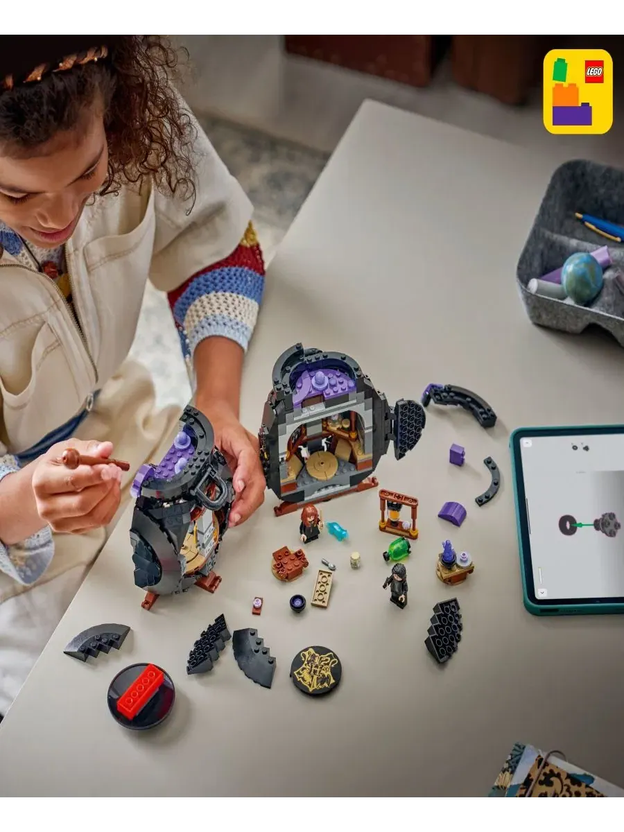 Конструктор LEGO Harry Potter Котел с секретным классом зельеварения, 652 детали LEGO, 10+ — изображение 6 из 6, нет цвета