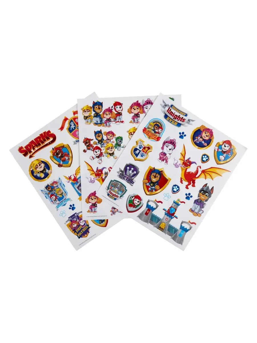 Набор для творчества с наклейками и раскрасками Paw Patrol, 3 комплекта Crayola — изображение 4 из 7, мульти