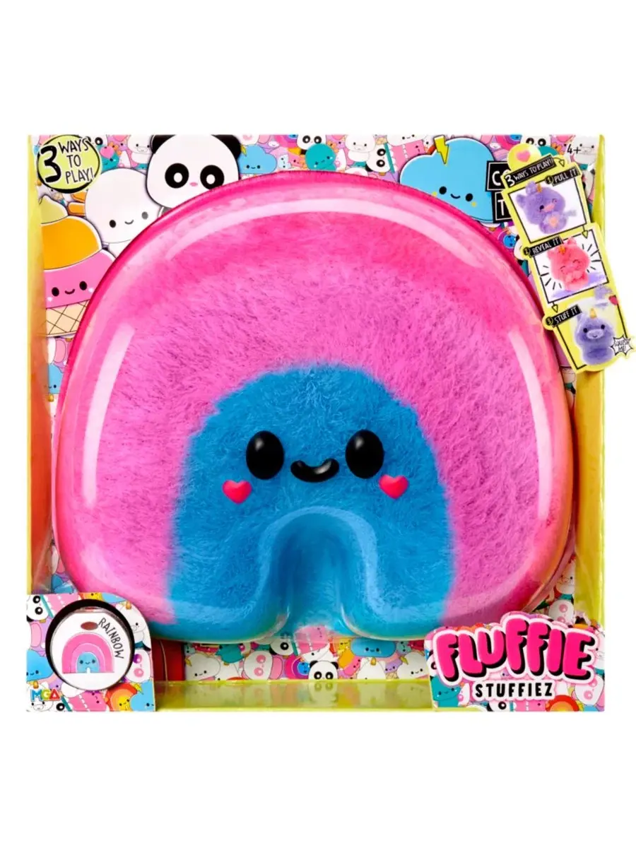 Мягкая игрушка Rainbow Fluffie Stuffiez — изображение 6 из 6, мульти